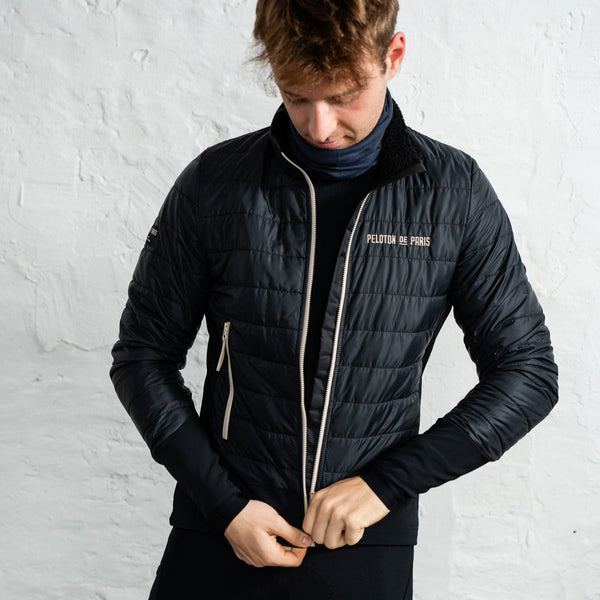 Vainqueur Puffy Jacket | Black - PELOTON DE PARIS