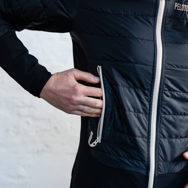 Vainqueur Puffy Jacket | Black - PELOTON DE PARIS