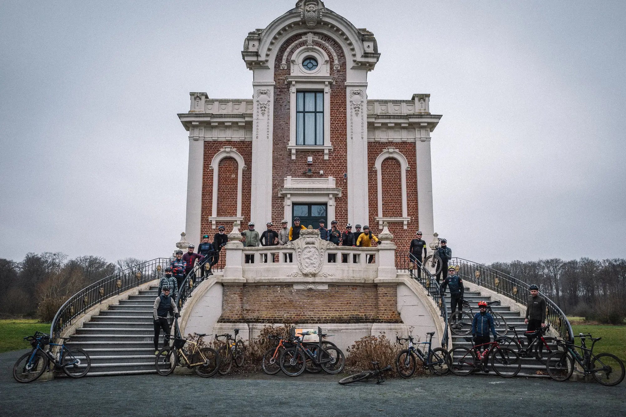 Winter waffle ride