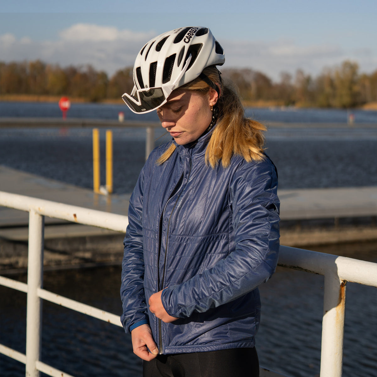 Vainqueur Puffy Jacket - Midnight Blue