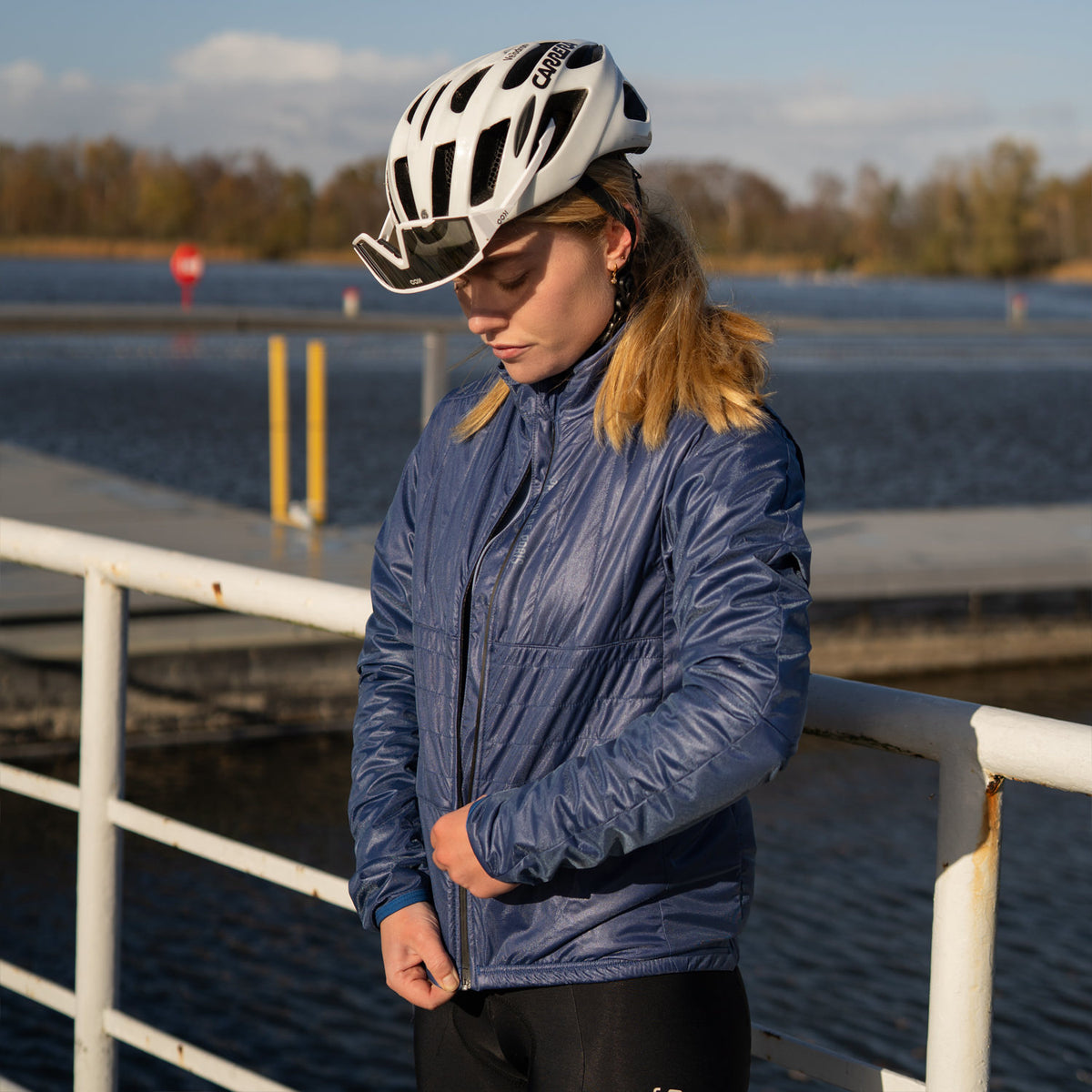 Vainqueur Puffy Jacket - Midnight Blue