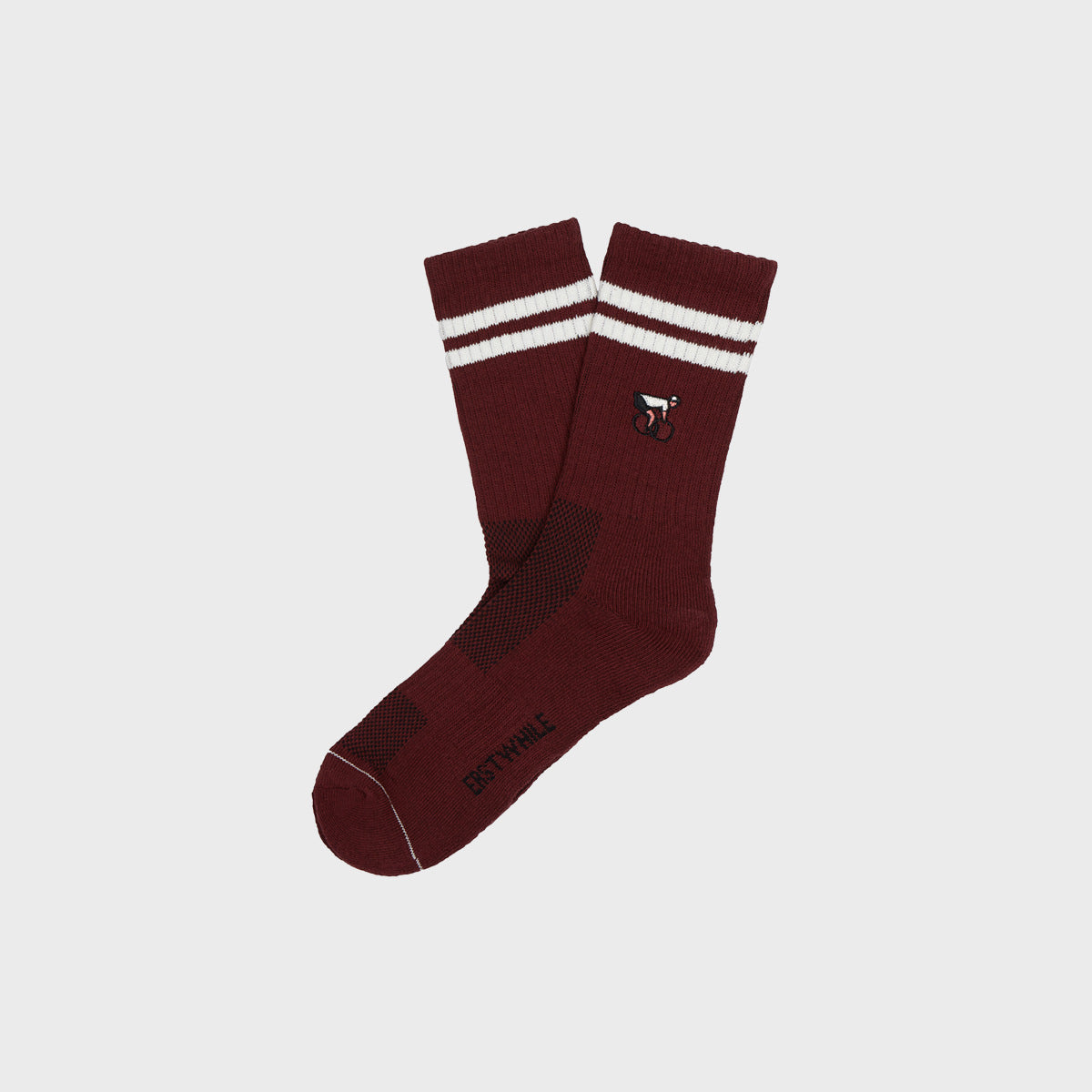 Crew Sock Burgundy