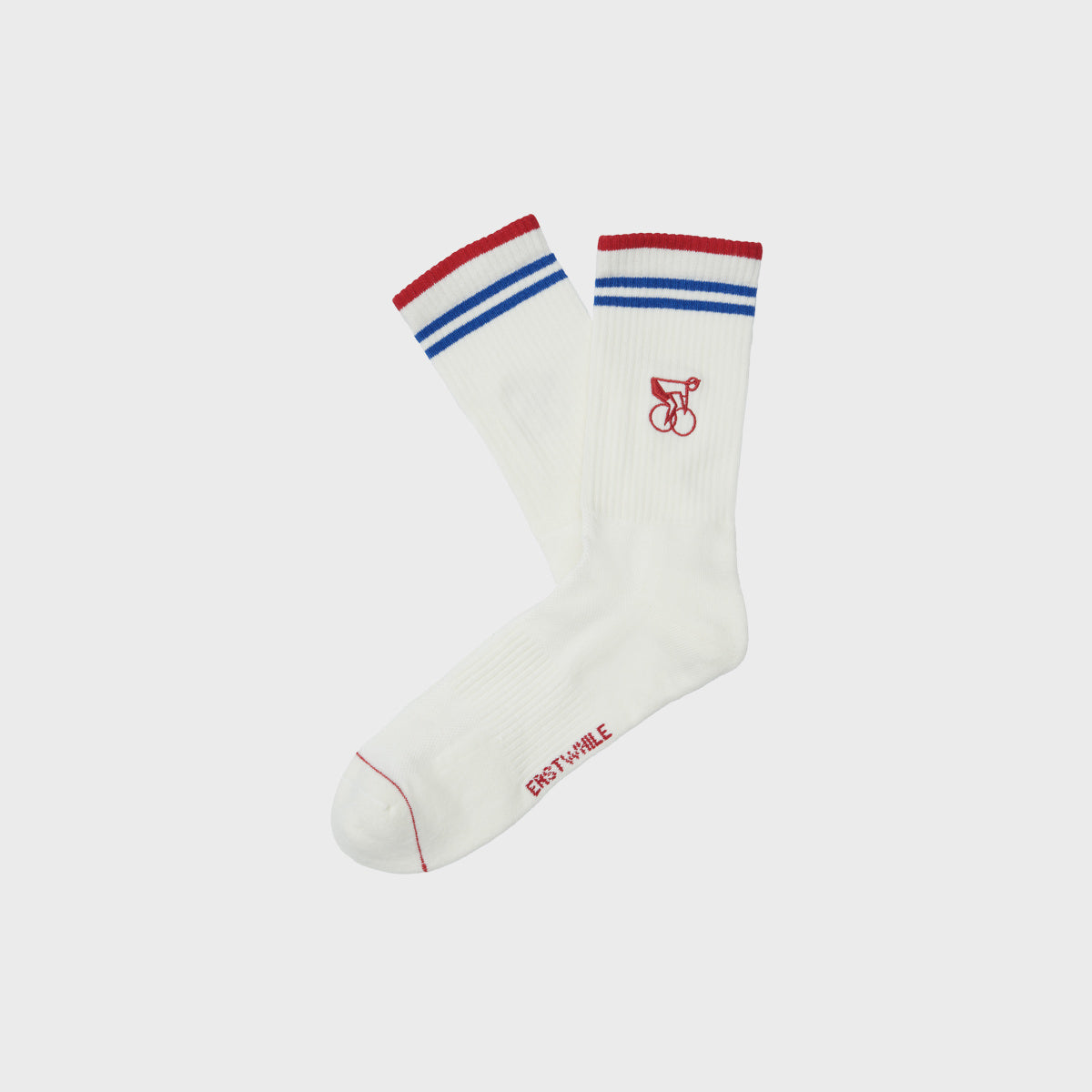 Crew Sock - Red/Blue