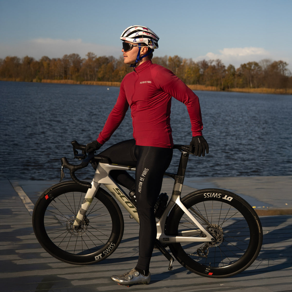 Vainquer Long Sleeve Jersey - Rumba Red