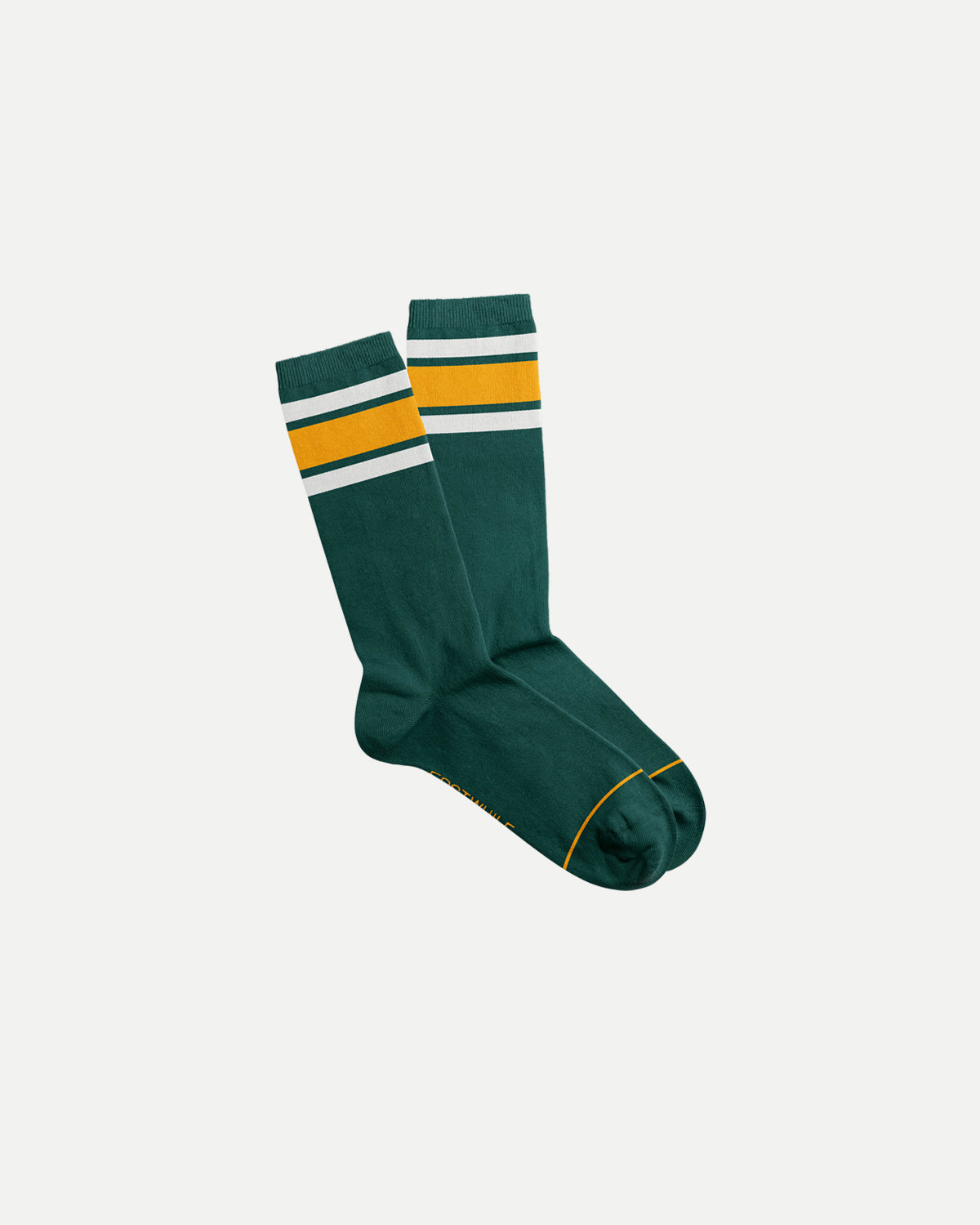 Outdoor Sock - Green/Beige/Yellow
