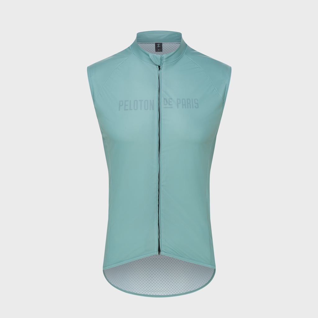 ウェア Peloton de Paris SPRINTEUR WIND GILET Sprinteur Wind Gilet | Dusty Green - PELOTON DE PARIS