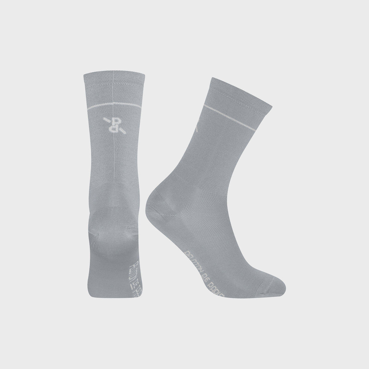 Single Stripe Cycling Socks | Steel Grey