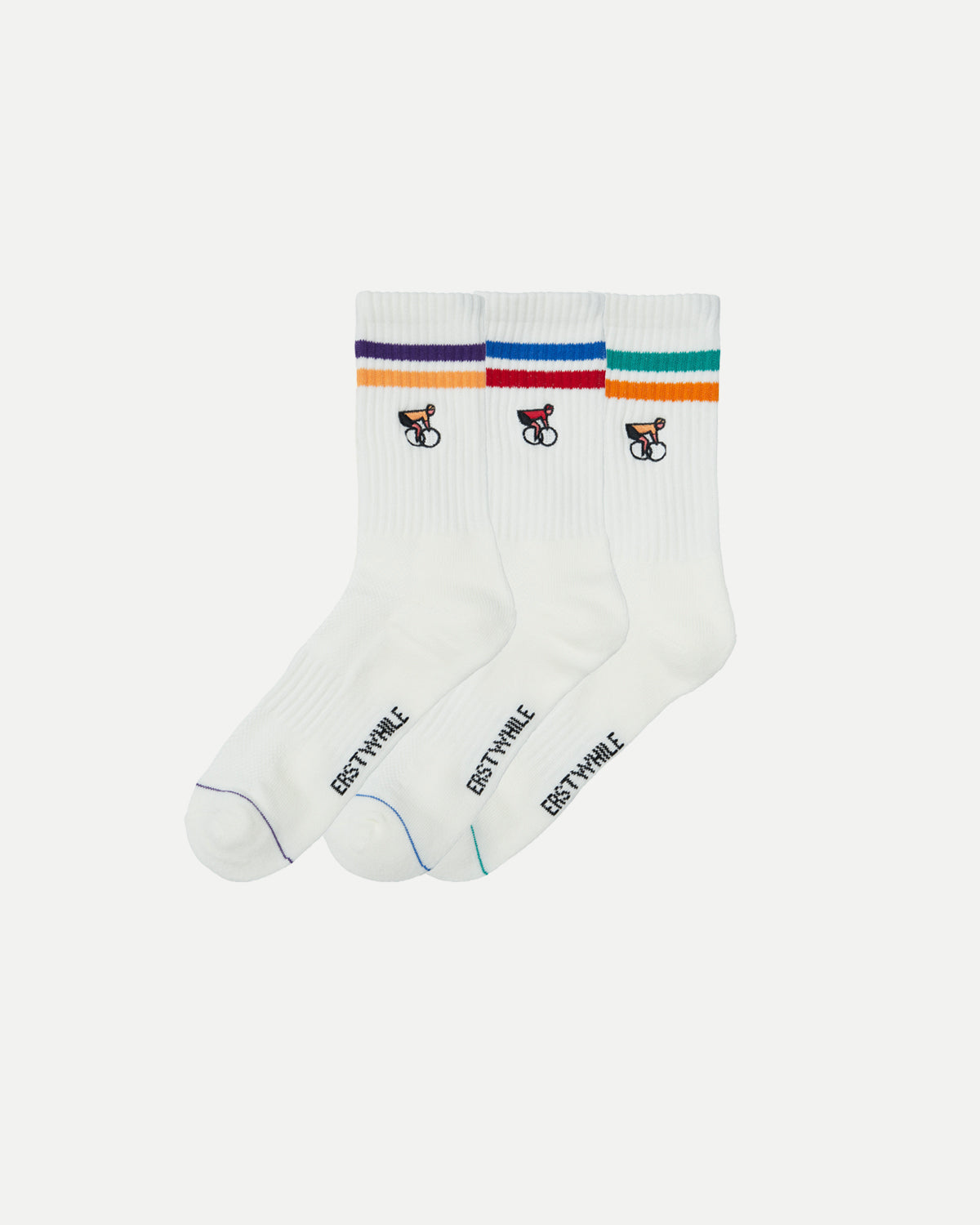 Crew - 3-Pack Socks - Ivory