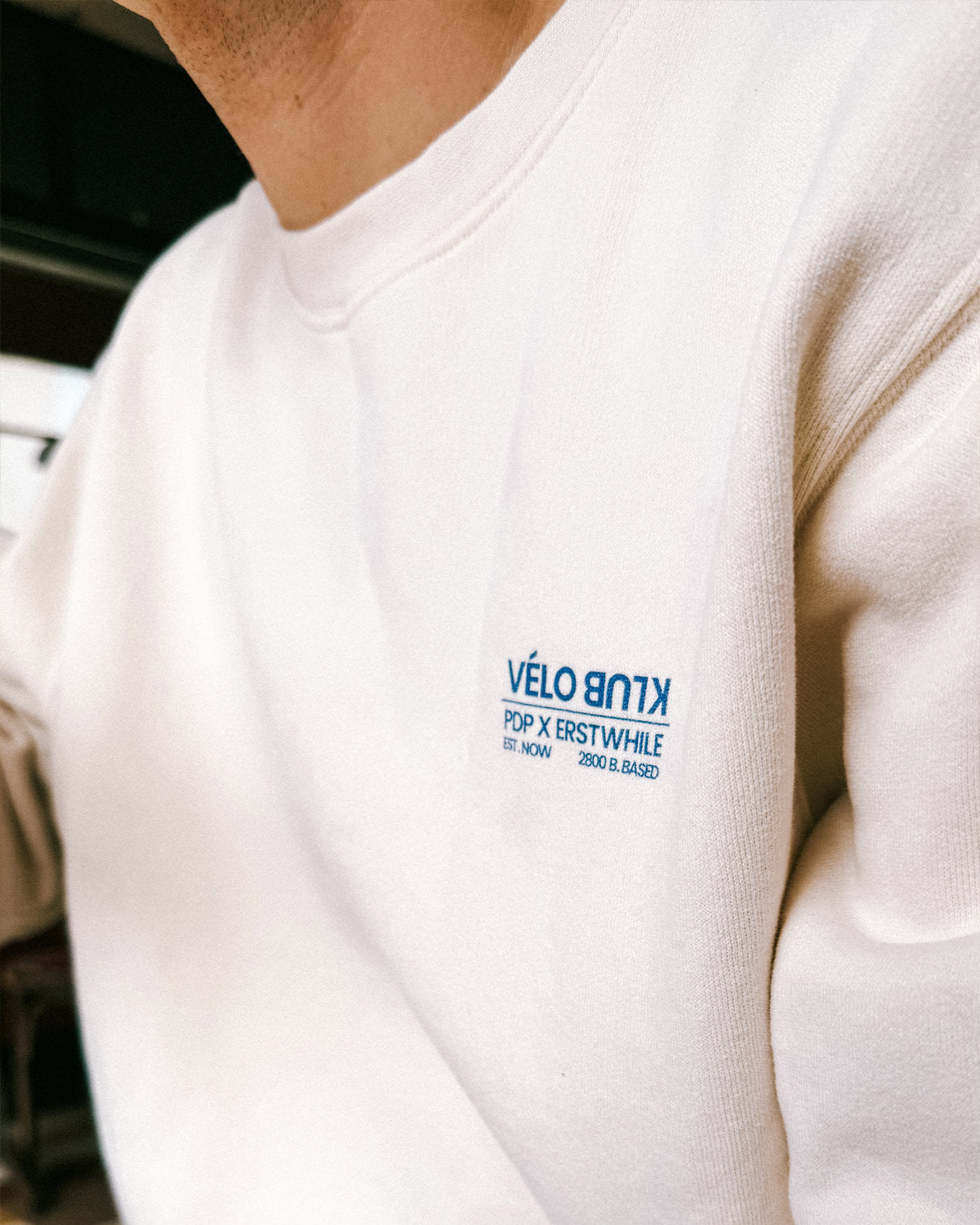 Vélo Klub Sweatshirt - Off White