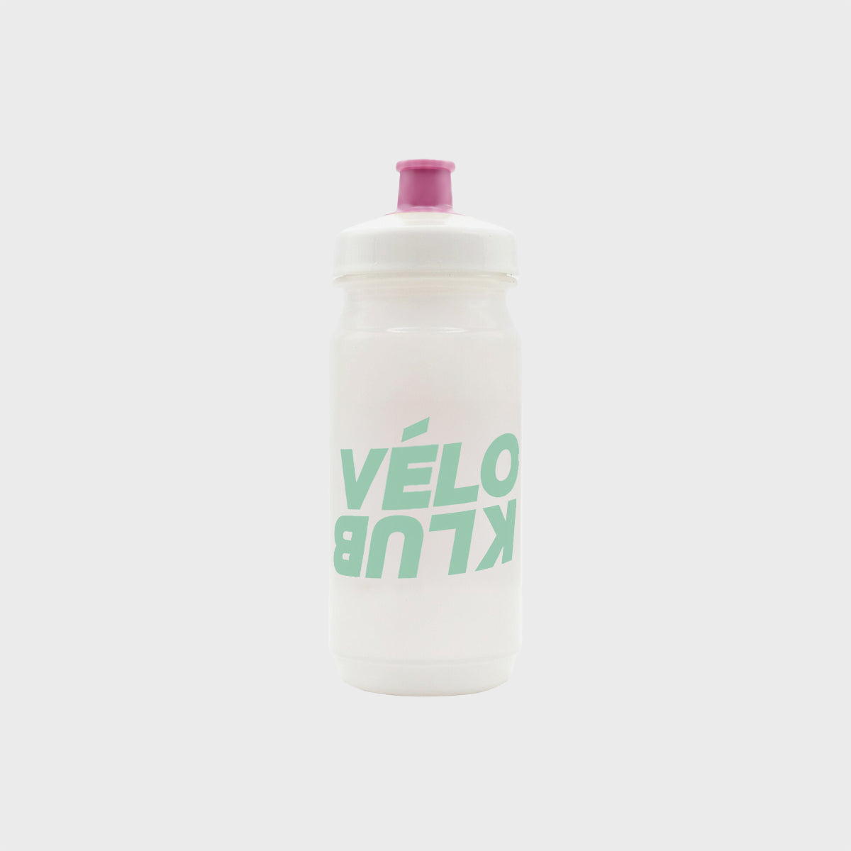 Vélo Klub Bidon 500 ml | Transparant (Green & Purple)