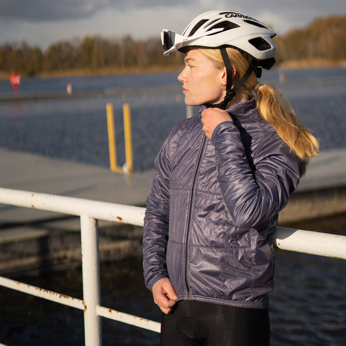 Vainqueur Puffy Jacket - Thistle Purple