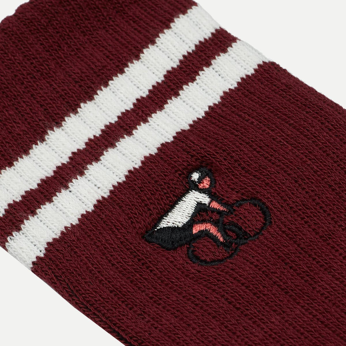Erstwhile - Crew Sock | BURGUNDY