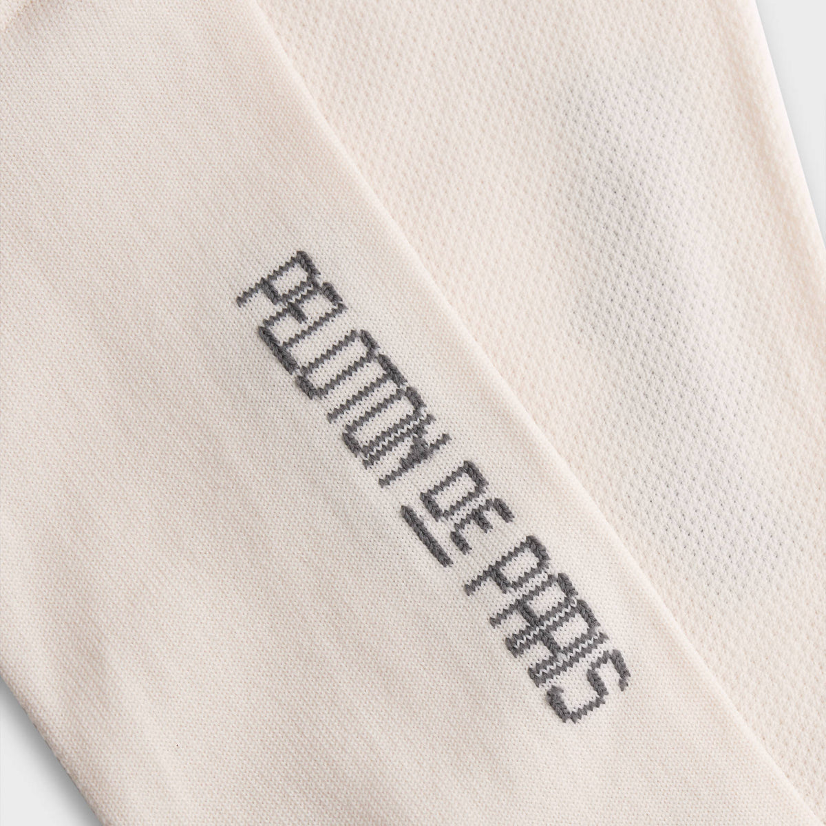 Single Stripe Cycling Socks | Cream - Black