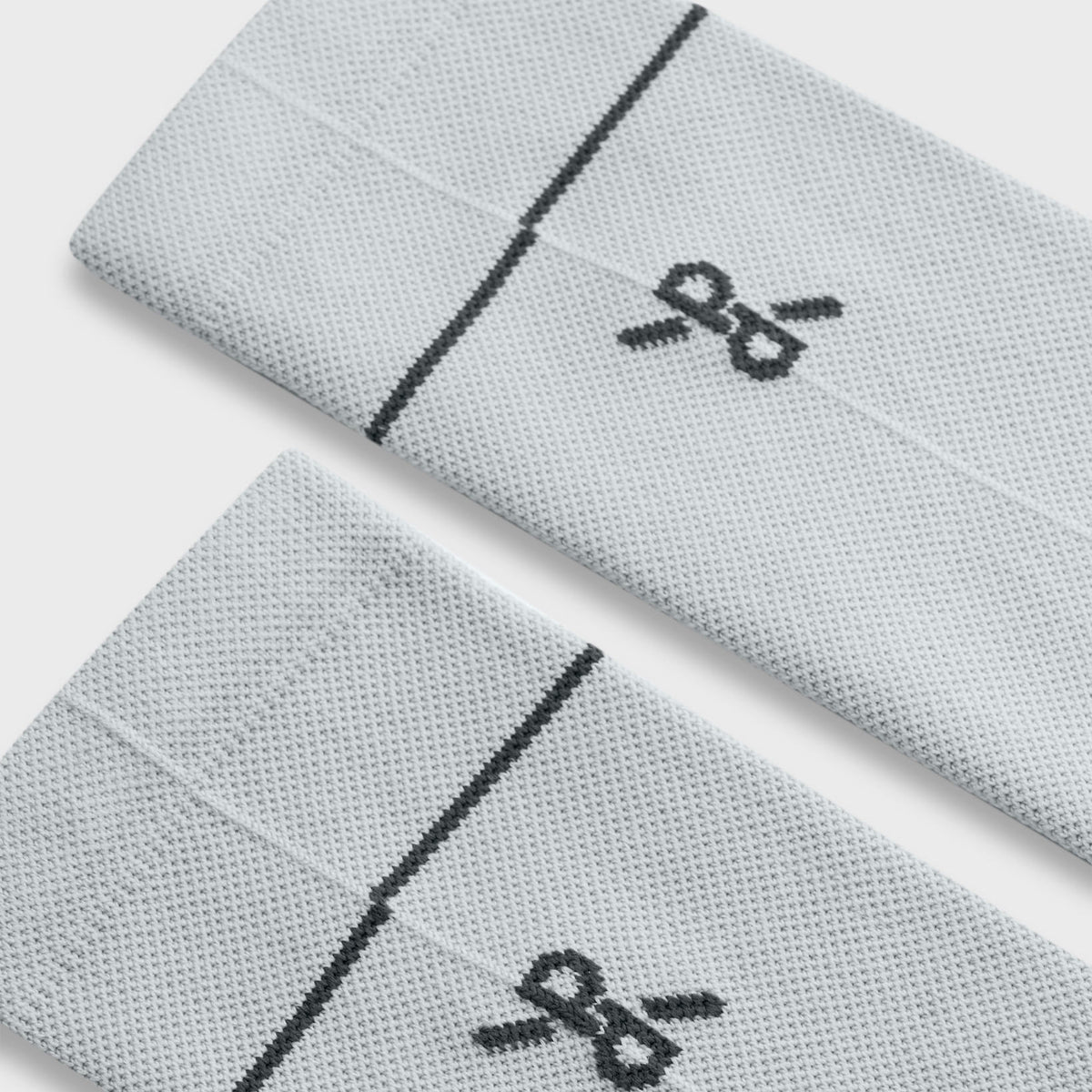 Single Stripe Cycling Socks | Soft Grey