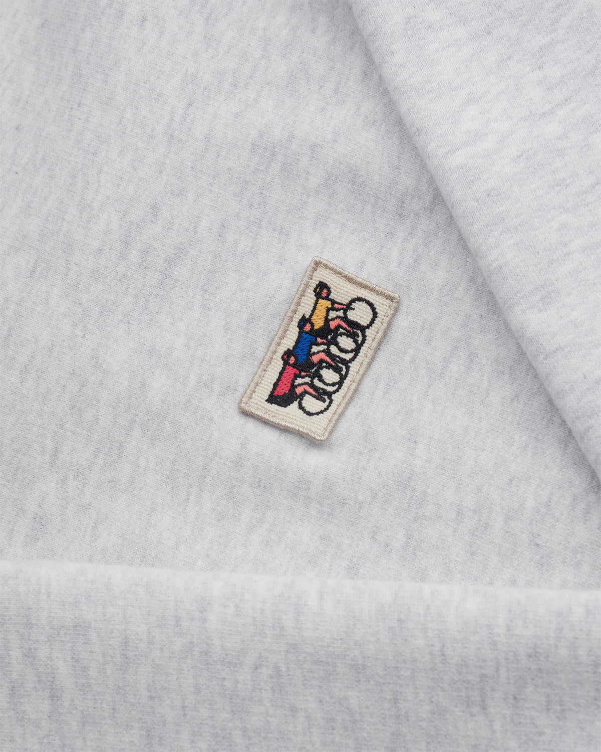 Zip Sweatshirt - Light grey