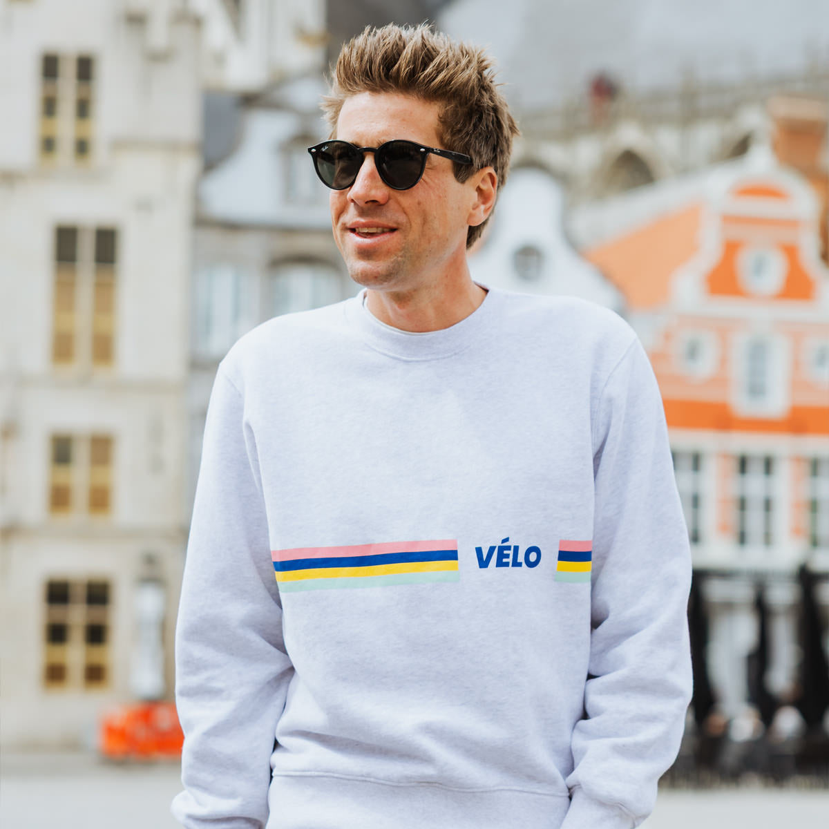 Vélo Klub Sweatshirt - Stripes