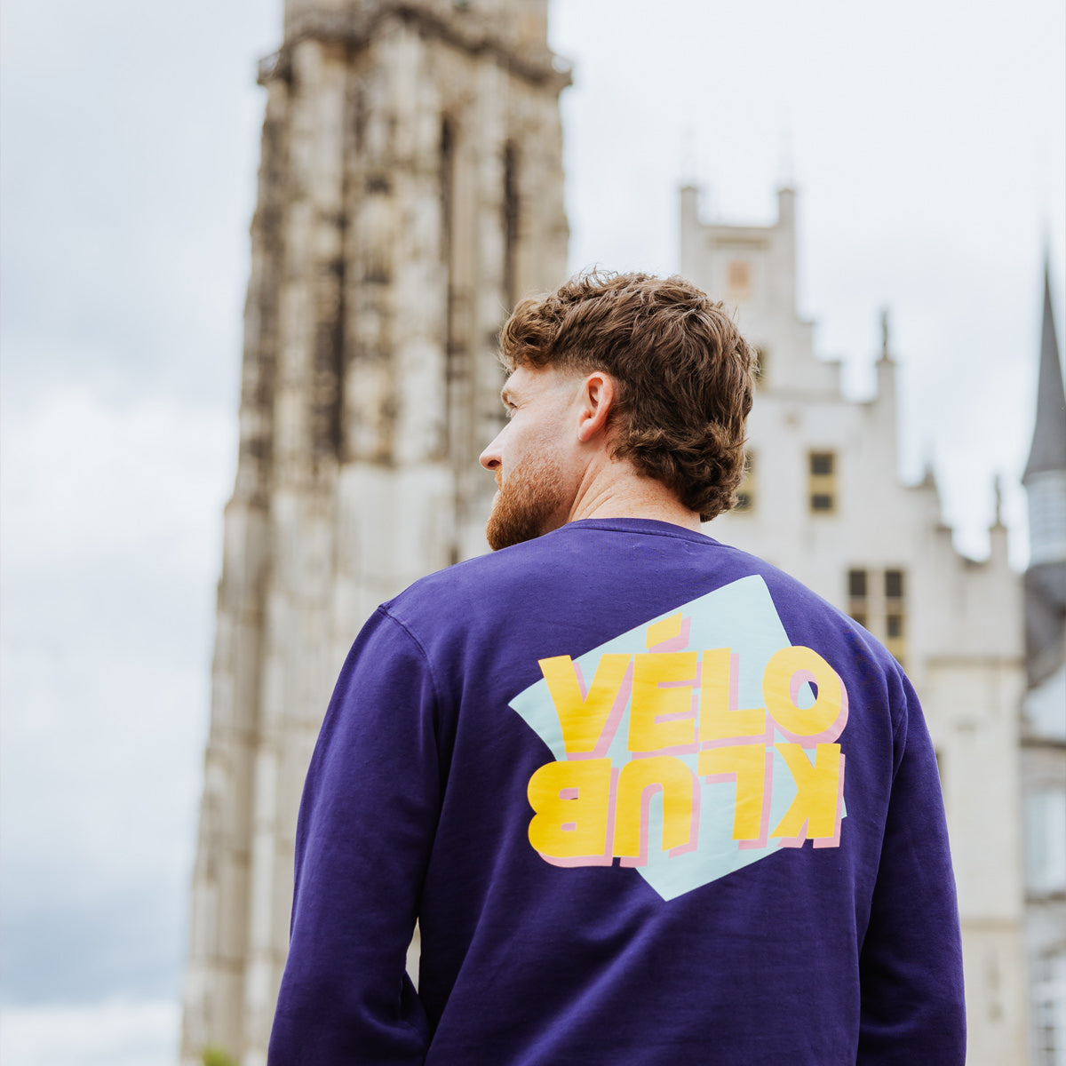 Vélo Klub Sweatshirt - Deep Purple