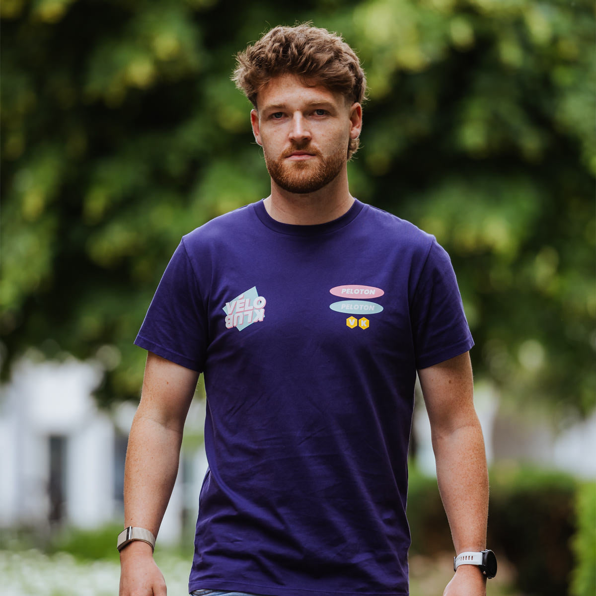 Vélo Klub T-shirt - Purple