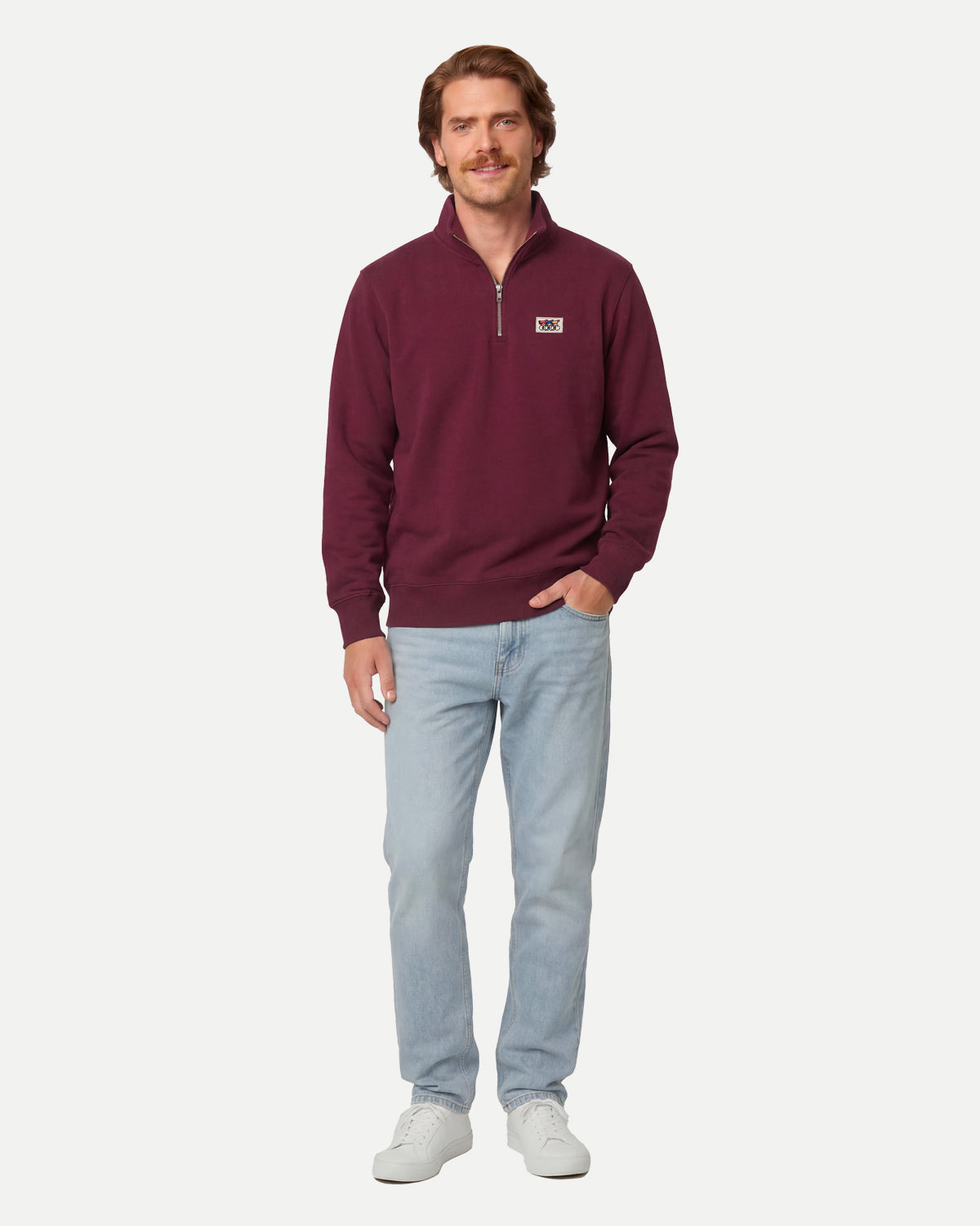 Zip Sweatshirt - Fig