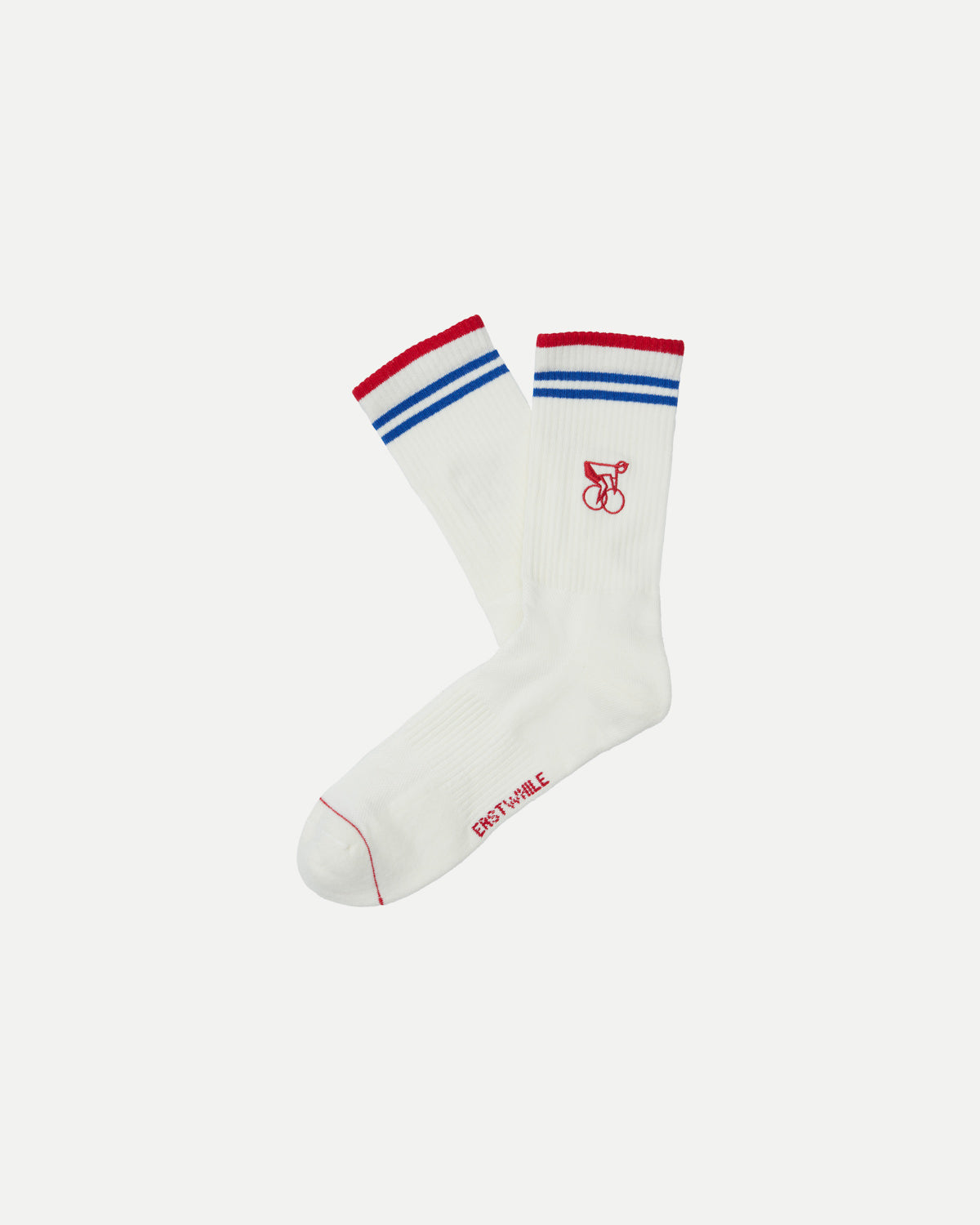 Crew - 3-Pack Socks - Red & Blue
