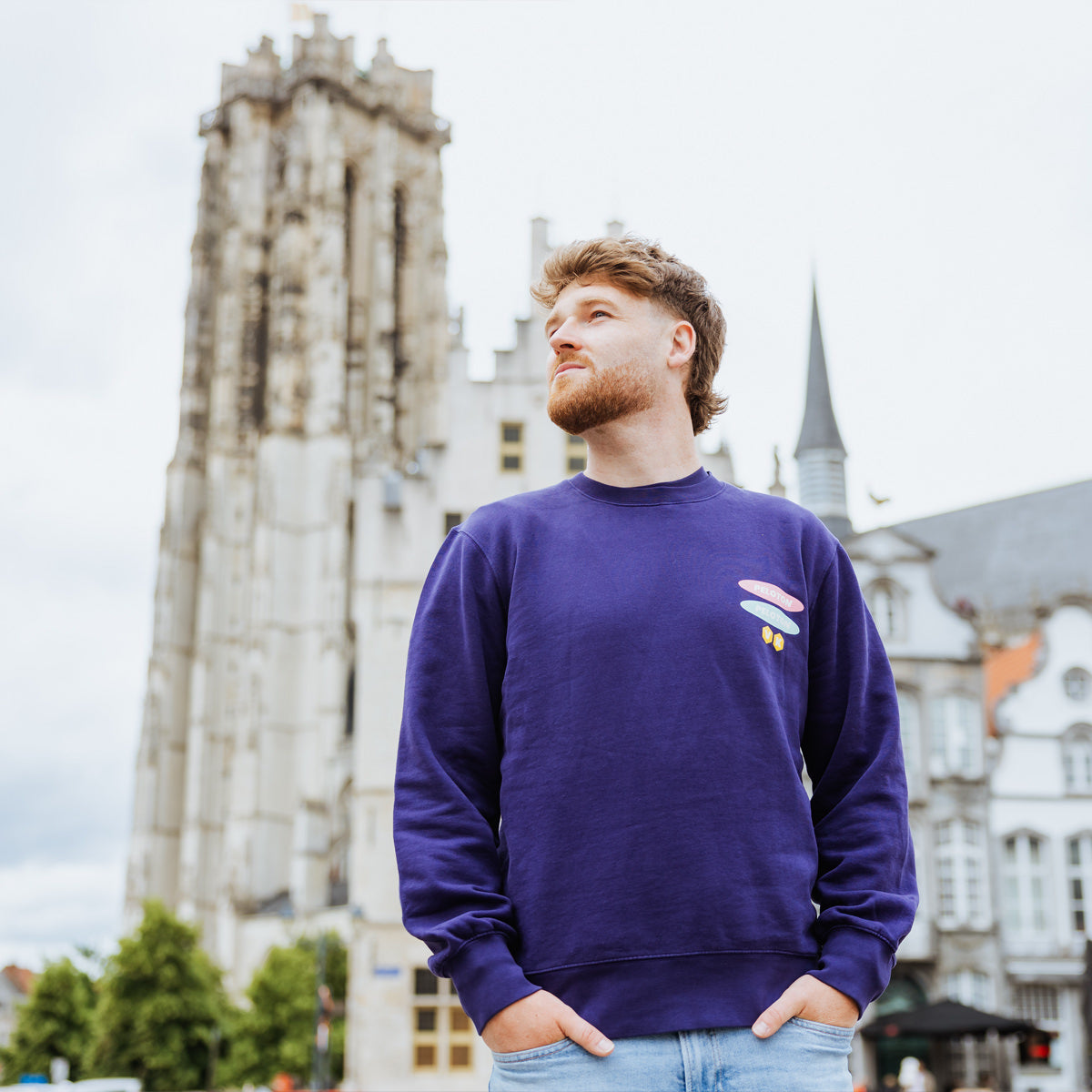 Vélo Klub Sweatshirt - Deep Purple