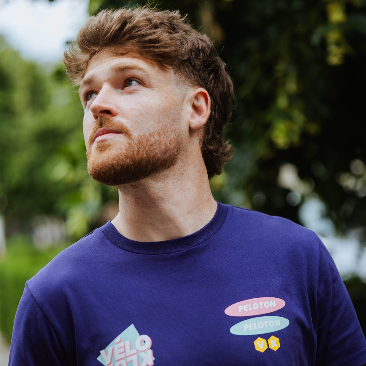 Vélo Klub T-shirt - Purple