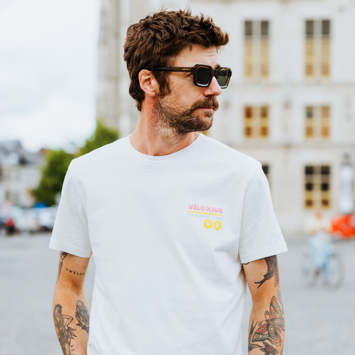 Vélo Klub T-shirt - White