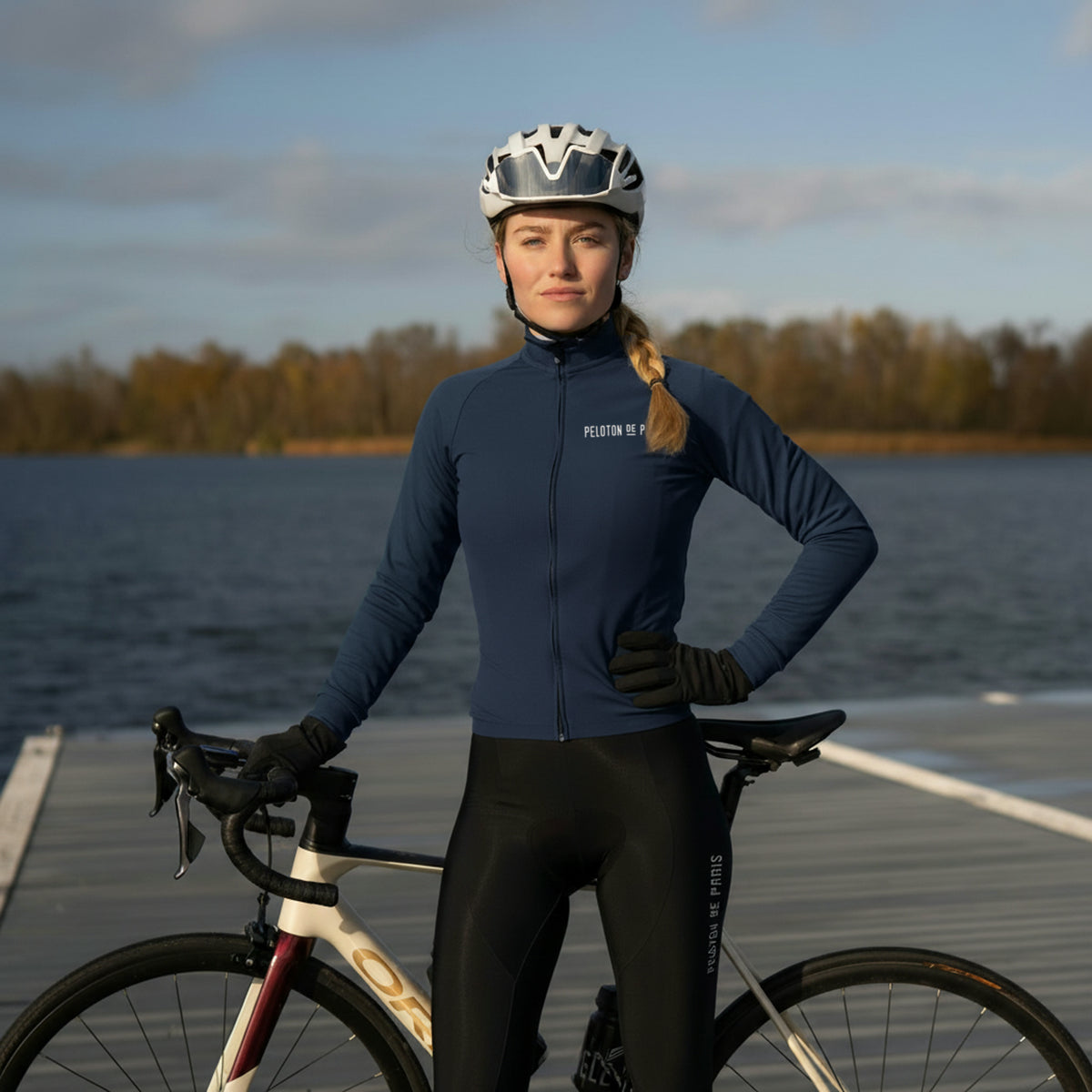 Vainqueur Long Sleeve Jersey - Navy