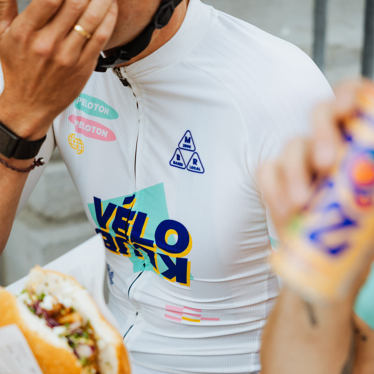 Vélo Klub Jersey Women - White
