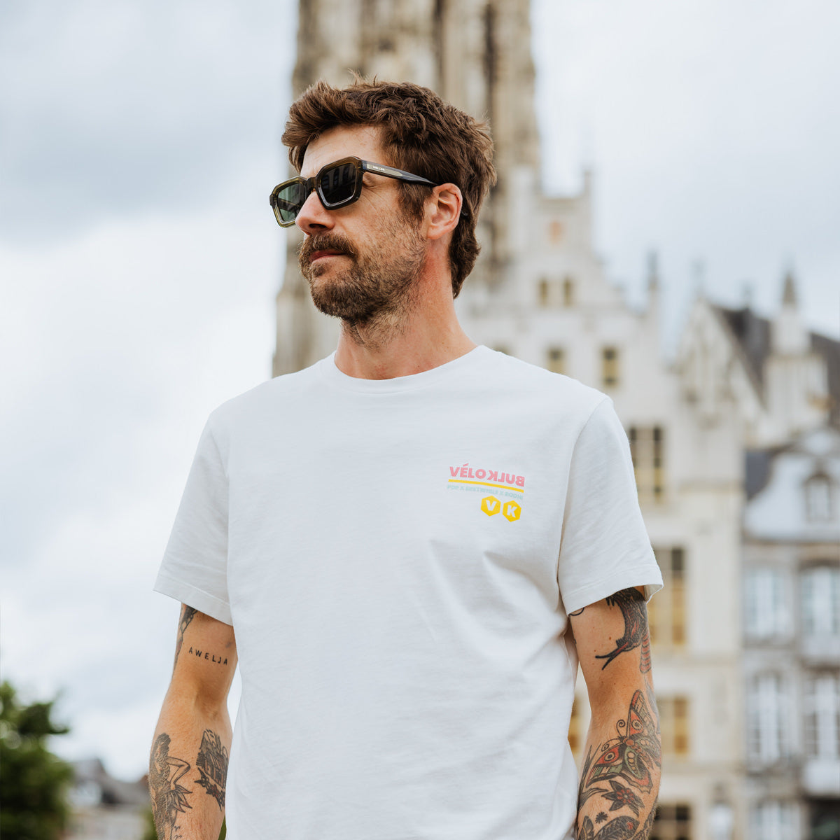 Vélo Klub T-shirt - White