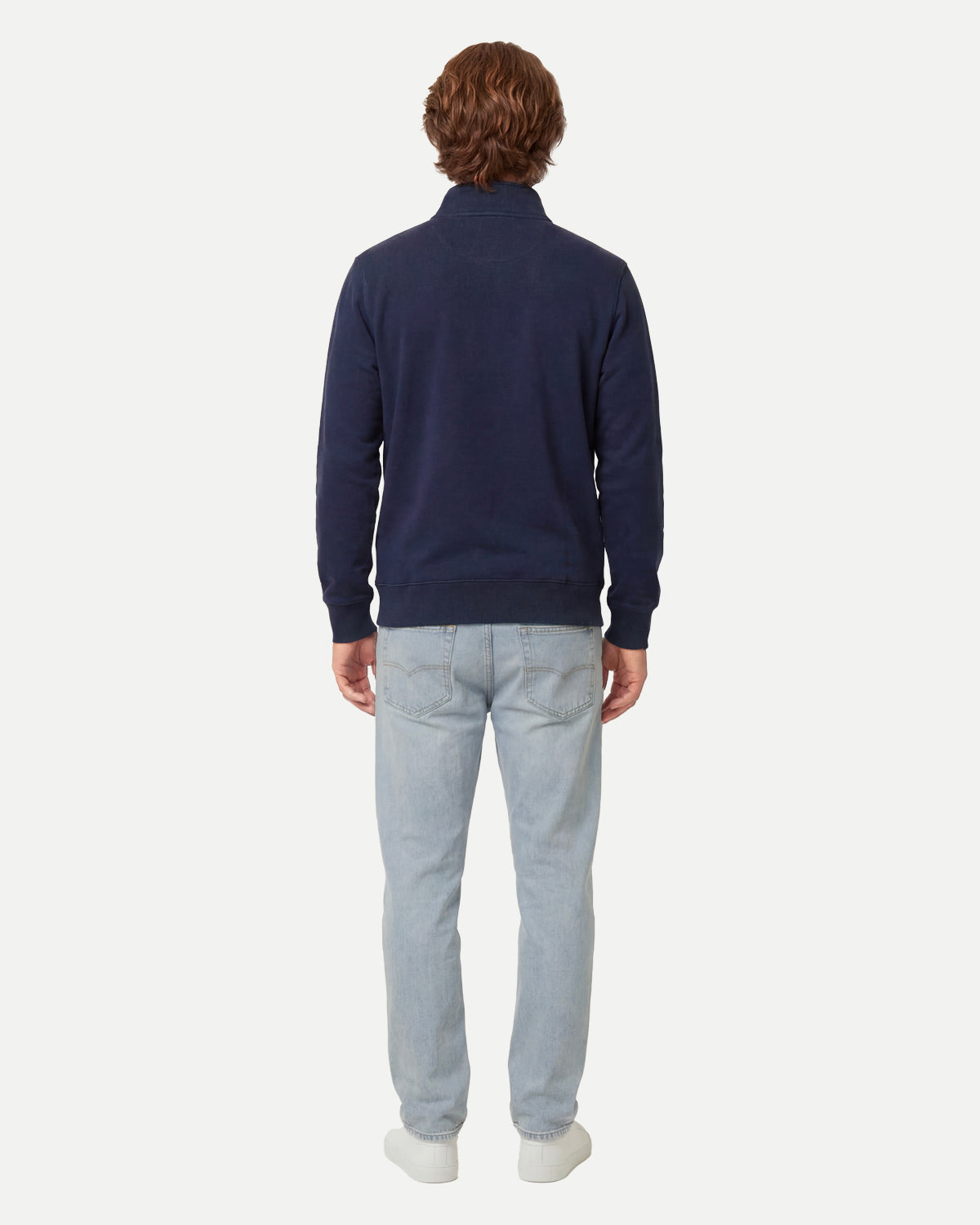 Zip Sweatshirt - Navy