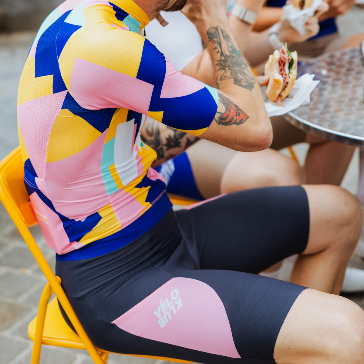 Vélo Klub Bibs Men - Blue