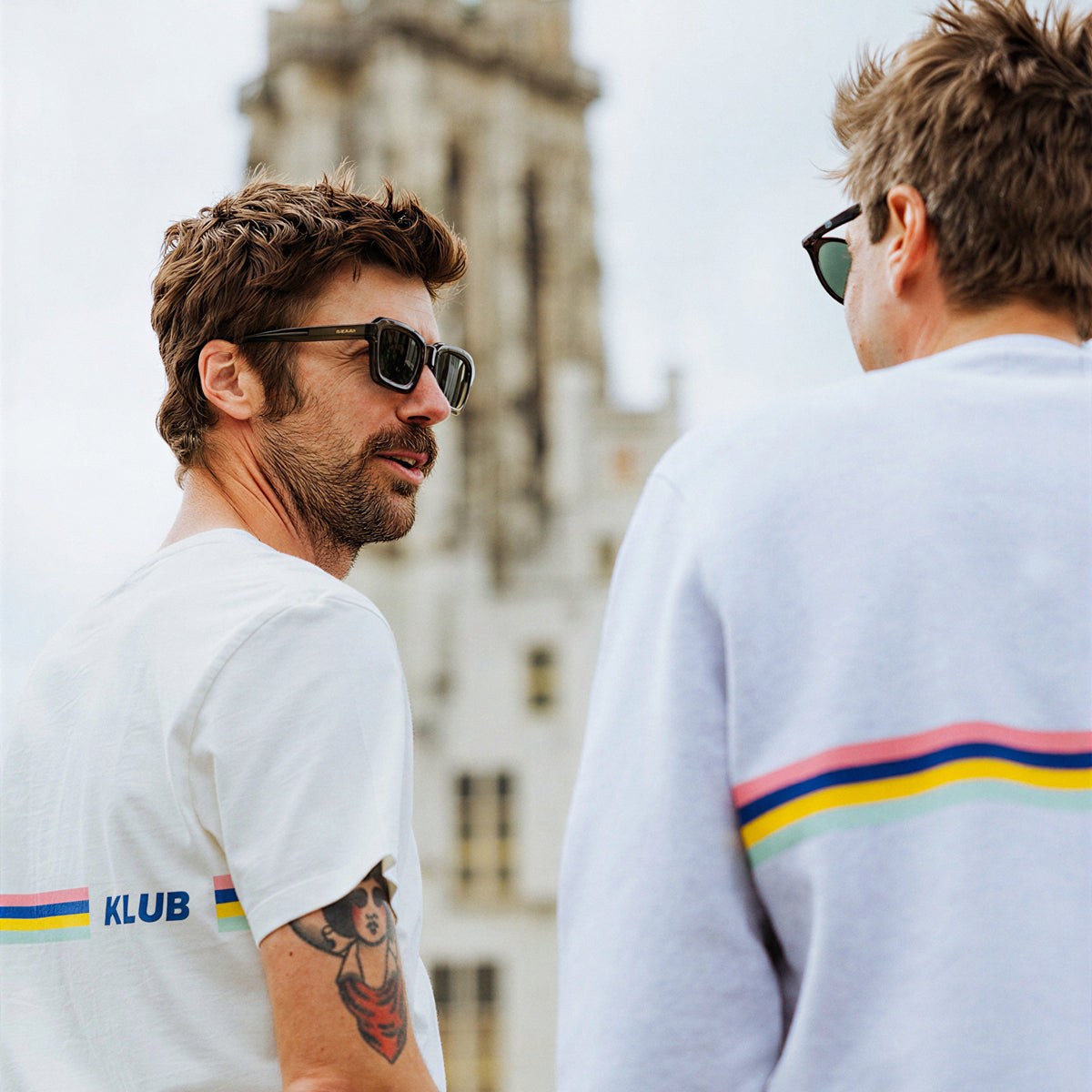 Vélo Klub T-shirt - Stripes