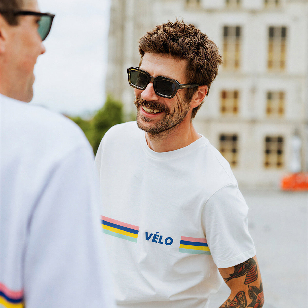 Vélo Klub T-shirt - Stripes