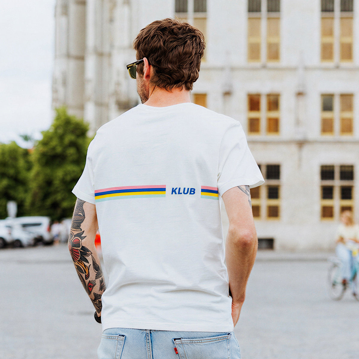 Vélo Klub T-shirt - Stripes