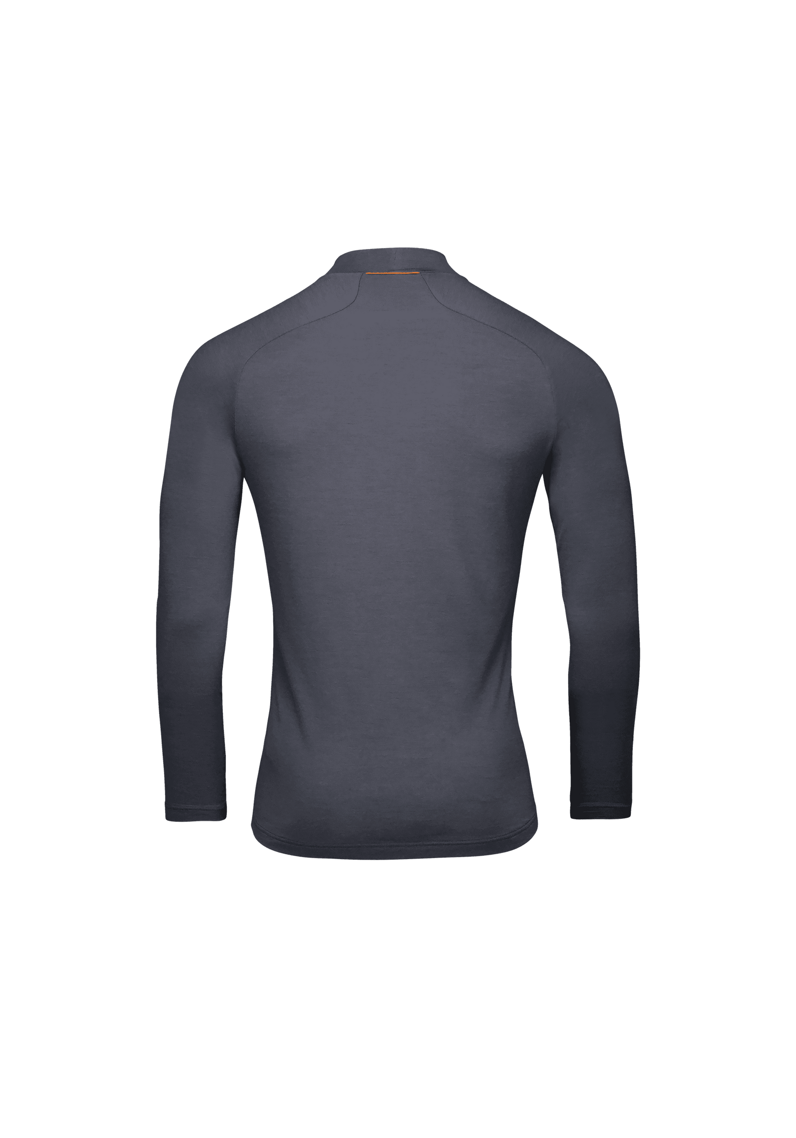 Merino Mock Neck - Baselayer Men - Sylvanite Grey