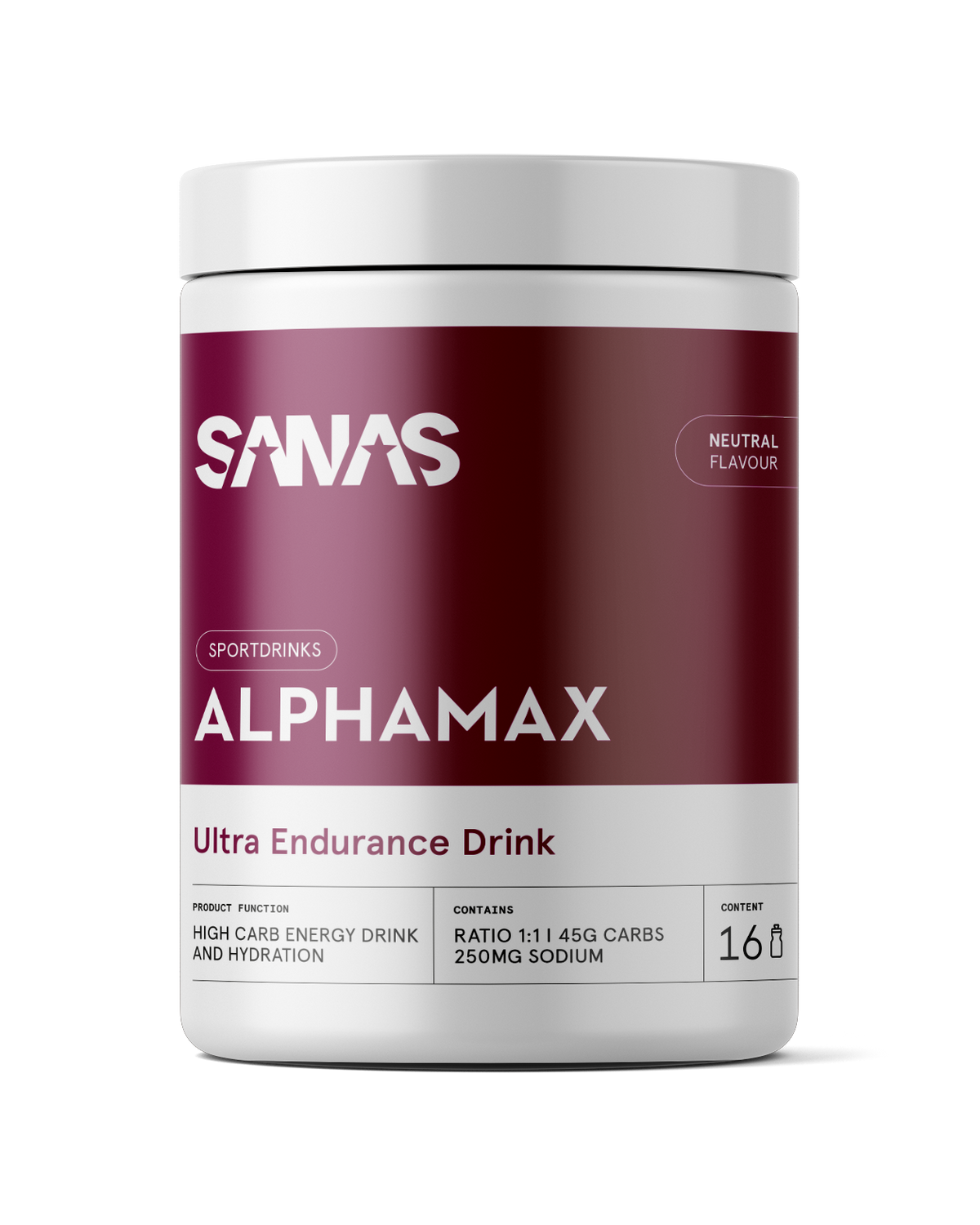 Alphamax Drink - Pot 760 g - Lemon-Lime