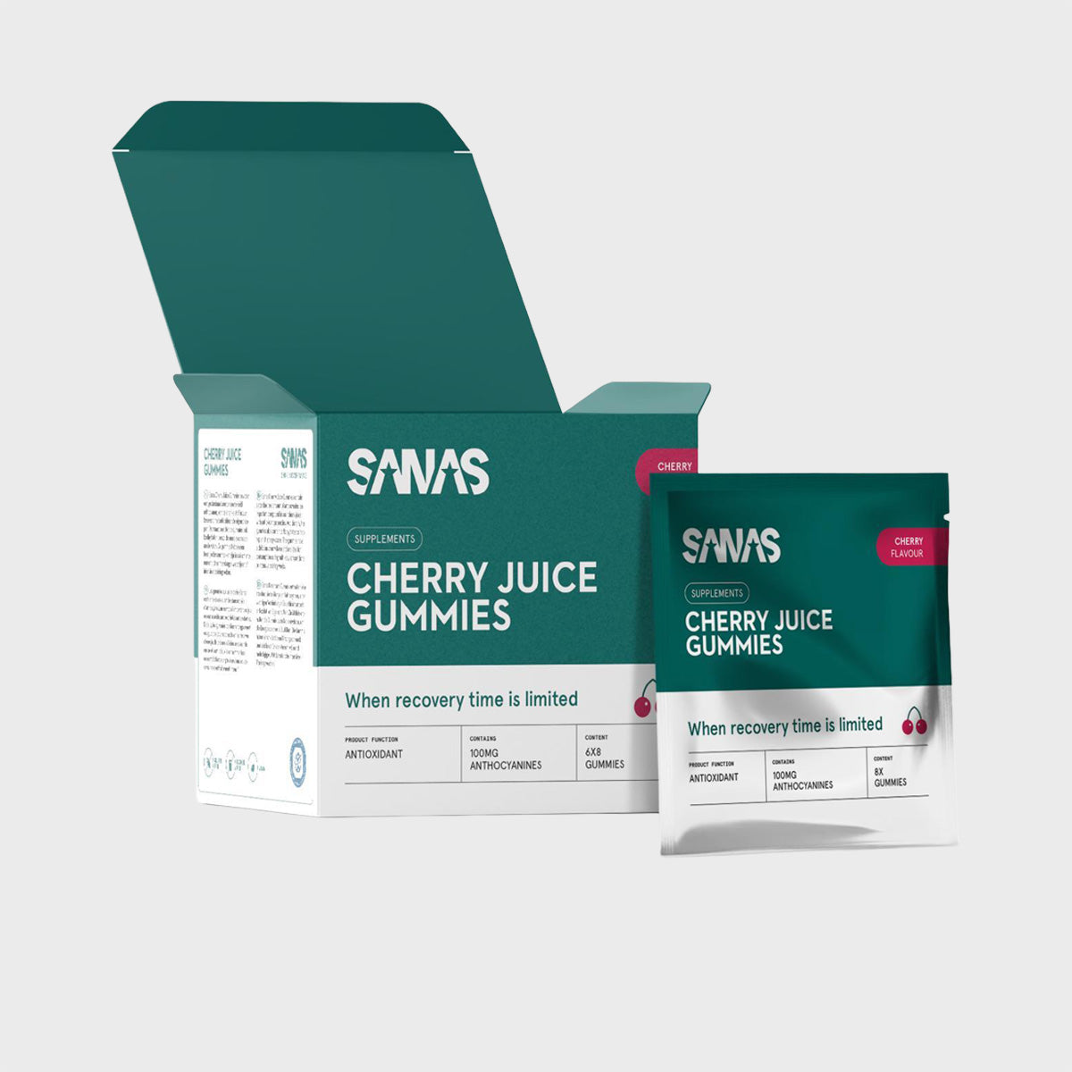 CHERRY JUICE GUMMIES 6ST