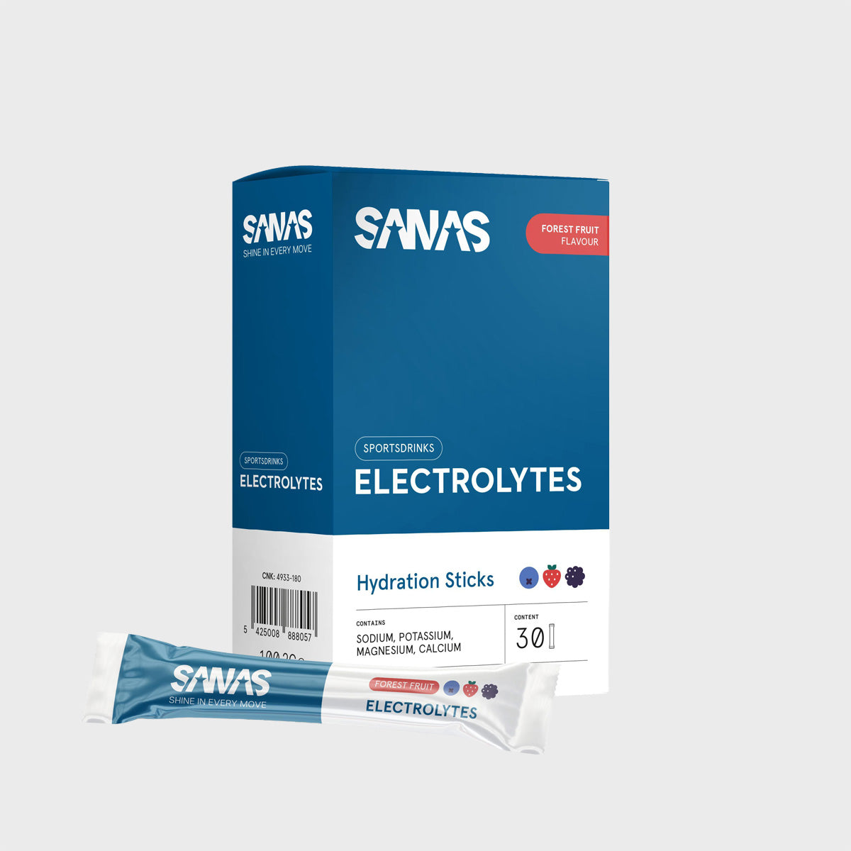 ELECTROLYTES STICK FORREST FRUIT DOOS 30ST