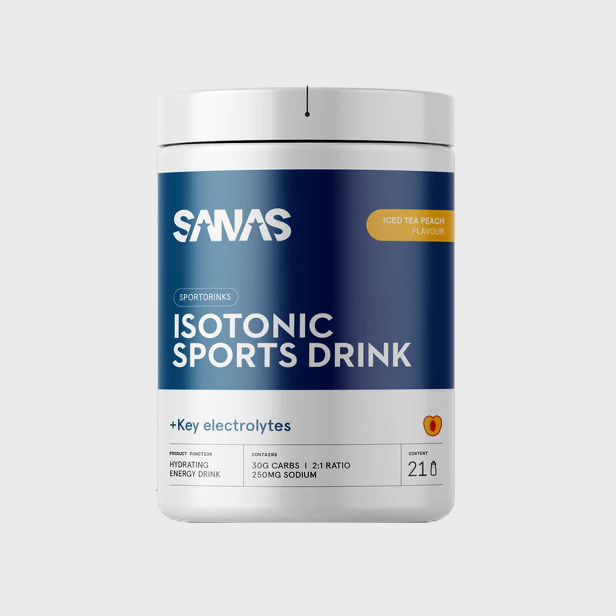 ISOTONIC SPORTS DRINK ICE TEA PEACH POT