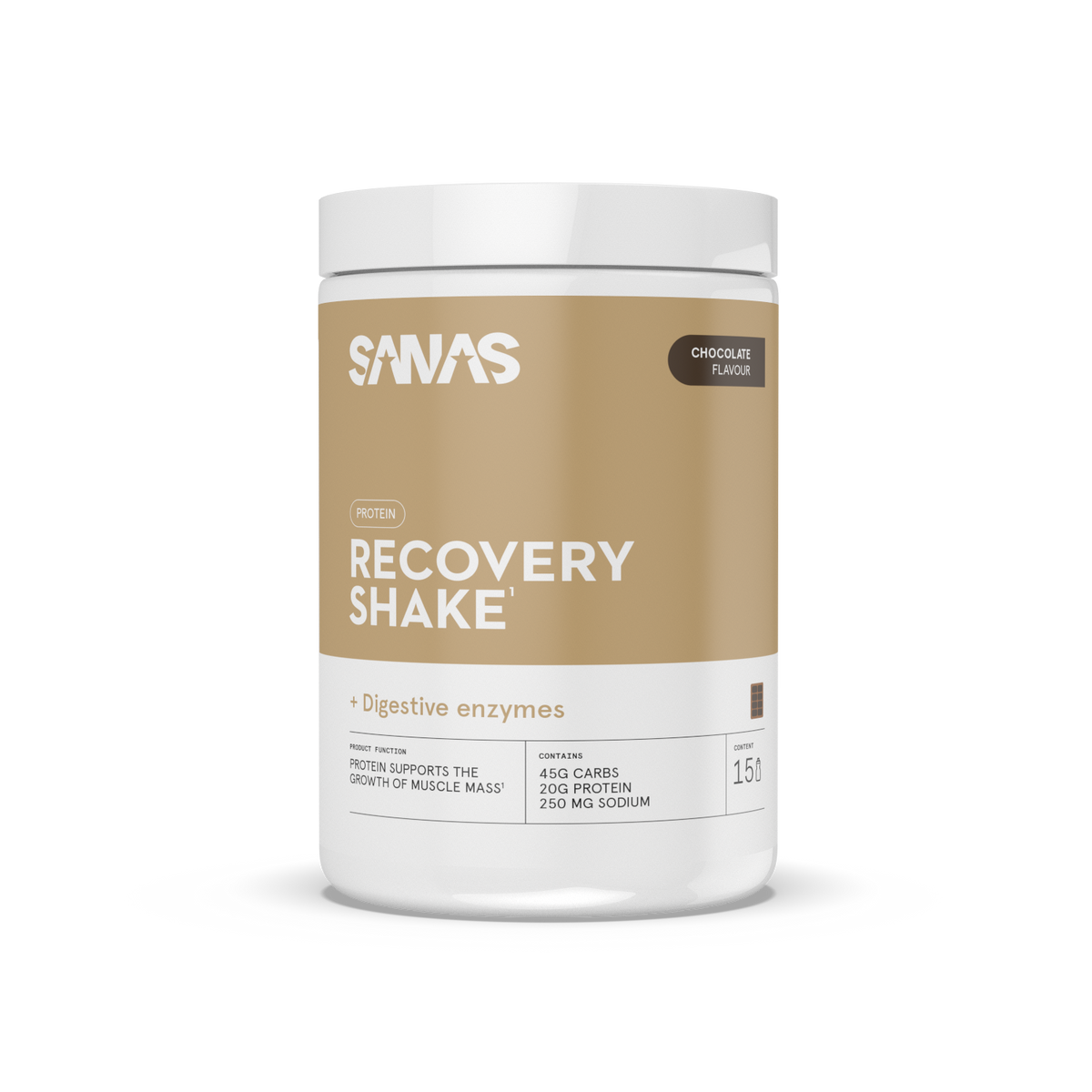 Recovery Shake - Pot 1125 g - Vanilla