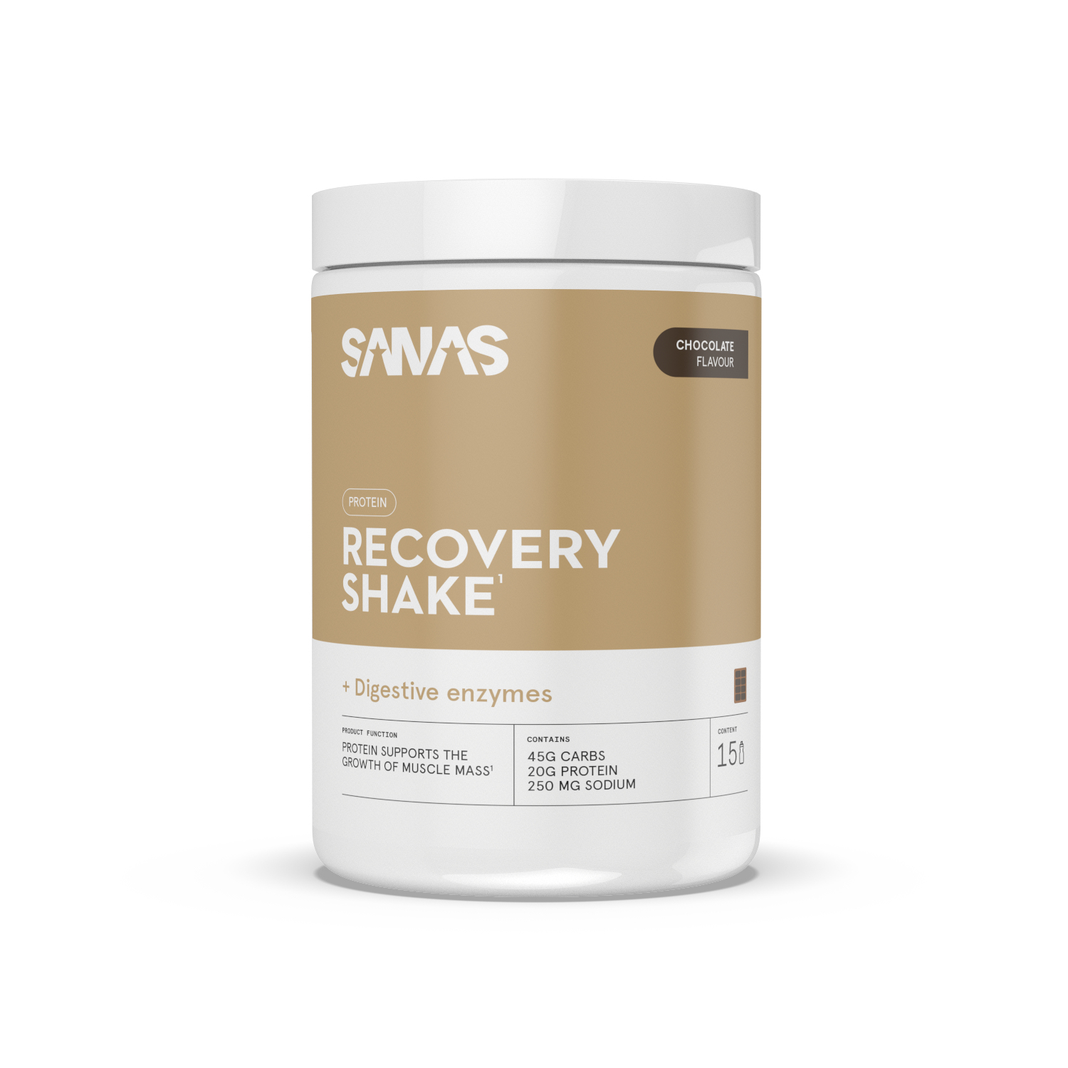 Recovery Shake - Pot 1125 g - Vanilla