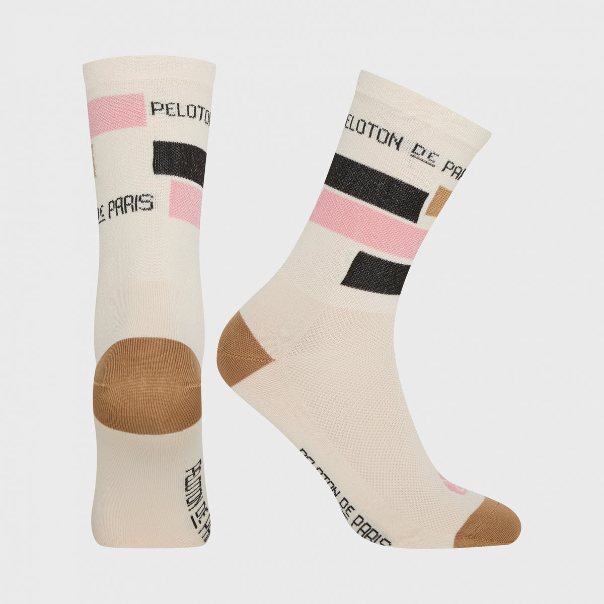 Pave Cycling Socks | Cream