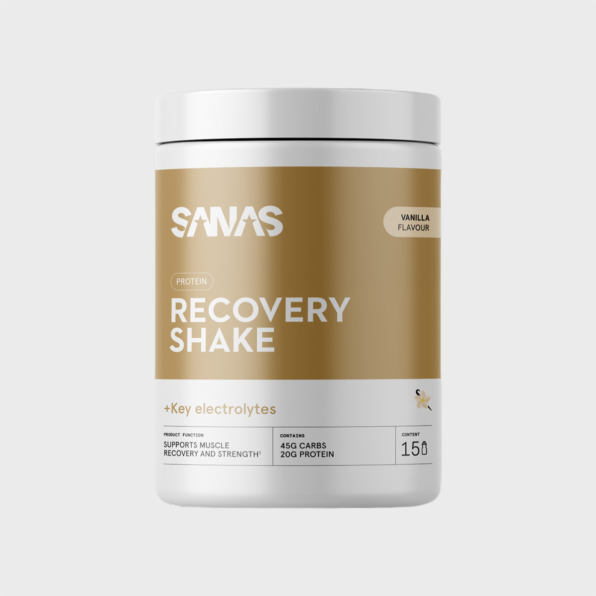 RECOVERY SHAKE - POT 1125 G VANILLE