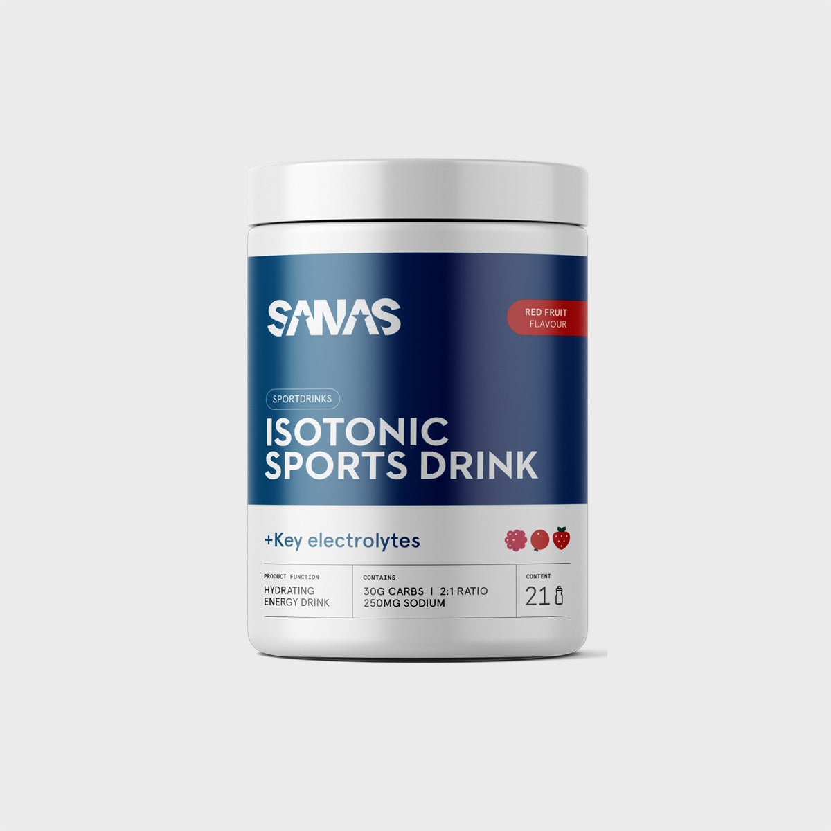 ISOTONIC SPORTS DRINK RED FRUITS POT