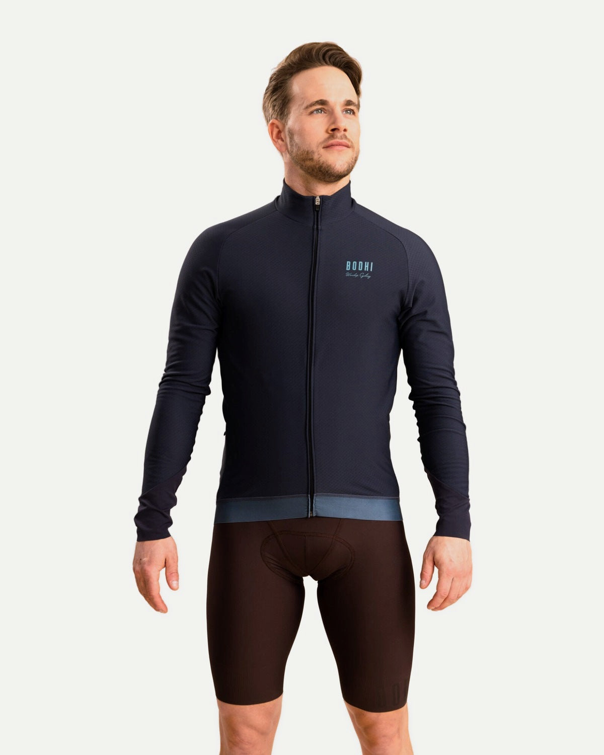 Bodhi Long Sleeve Jersey - Steel Blue