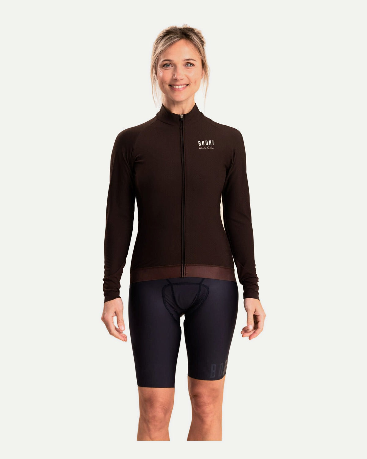 Bodhi Long Sleeve Jersey - Warm Brown
