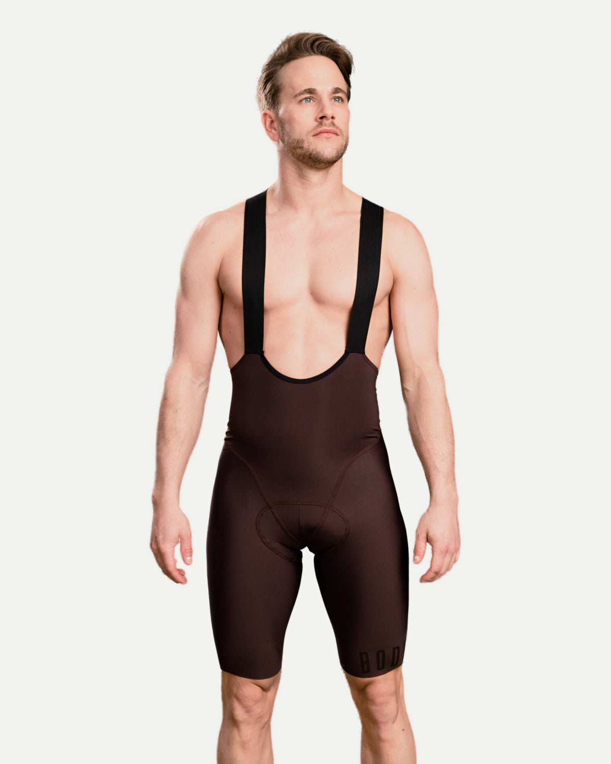 Power - Bib Shorts Men - Brown