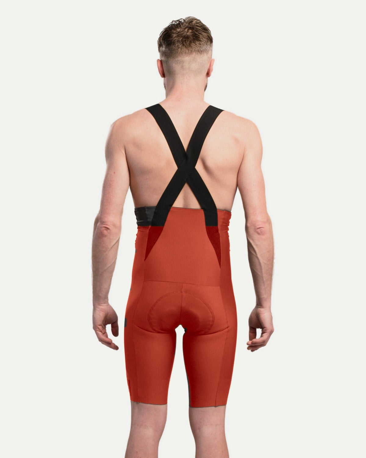 Power Bib Shorts Men - Siena Clay - back
