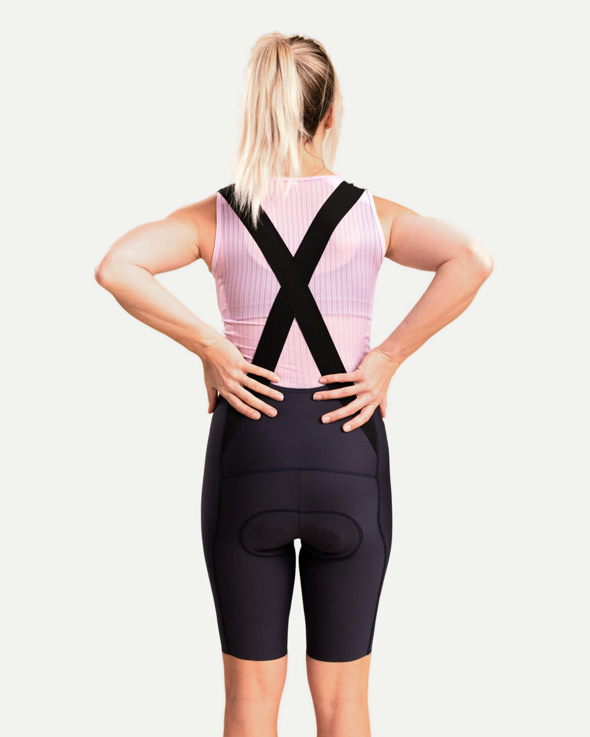Power - Bib Shorts Women - Blue Stone